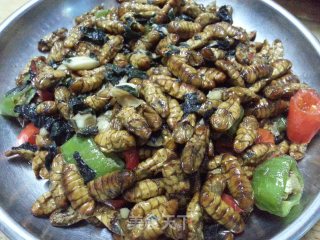 蚕蛹-家乡美食的做法步骤：5