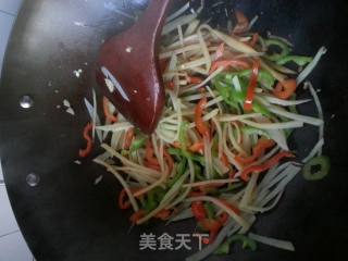 醋溜土豆丝的做法步骤：5