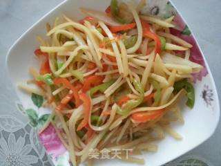 醋溜土豆丝的做法步骤：7