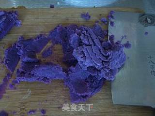 紫薯沙琪玛的做法步骤：1