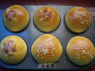 蓝莓果酱面包的做法步骤：10