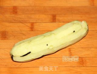 酸辣拌茄条的做法步骤：2
