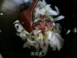 大葱羊肉的做法步骤：4