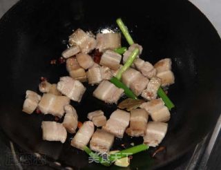 腐竹红烧肉的做法步骤：4