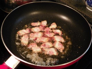 咸肉炒白菜--速成下饭菜的做法步骤：1