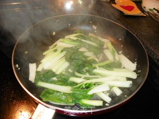 咸肉炒白菜--速成下饭菜的做法步骤：3