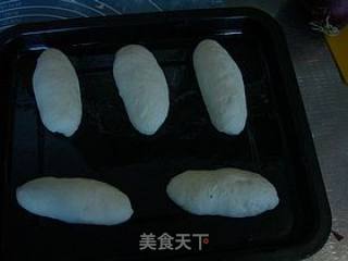 蔬菜培根奶酪面包的做法步骤：5
