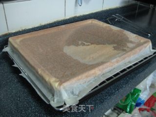 豆沙蛋糕卷的做法步骤：2