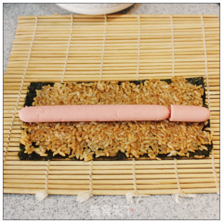 新的一年，天天开心-----小熊寿司的做法步骤：5