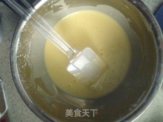 粘米戚风蛋糕卷的做法步骤：2