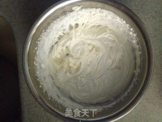 粘米戚风蛋糕卷的做法步骤：4