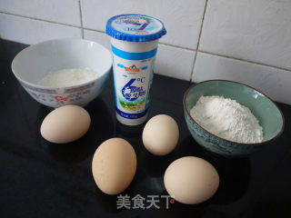 无油酸奶蛋糕的做法步骤：1