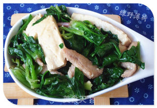 菠菜咕嘟豆腐的做法步骤：10