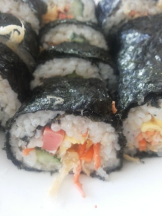 紫菜包饭的做法步骤：5