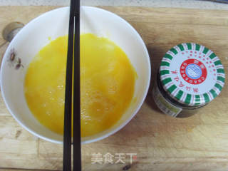 橄榄菜炒鸡蛋的做法步骤：1