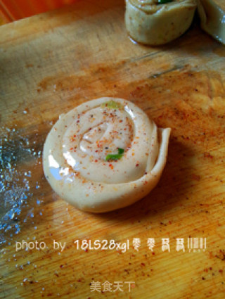自制葱油煎饼的做法步骤：9