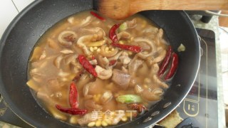 黄豆肉皮和肉（这叫啥菜名啊）的做法步骤：9