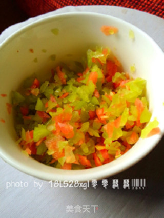 素馅扁食的做法步骤：1