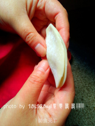 素馅扁食的做法步骤：5