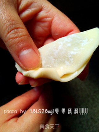 素馅扁食的做法步骤：7