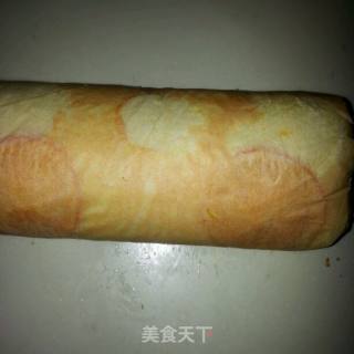 香橙蛋糕卷的做法步骤：15