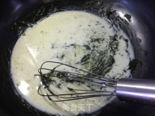抹茶舒芙蕾的做法步骤：7