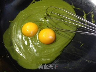 抹茶舒芙蕾的做法步骤：9