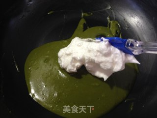 抹茶舒芙蕾的做法步骤：13