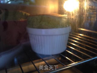 抹茶舒芙蕾的做法步骤：18