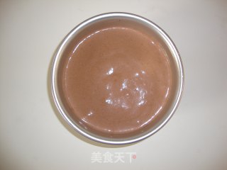 6寸巧克力戚风蛋糕的做法步骤：11