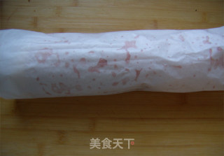【巧克力戚风蛋卷】的做法步骤：17