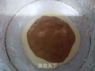 咖啡大理石纹蛋糕的做法步骤：3