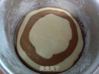 咖啡大理石纹蛋糕的做法步骤：4