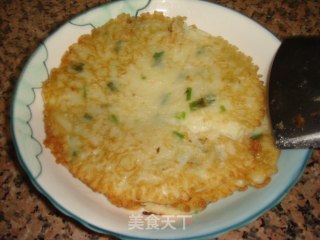 葱油萝卜丝饼的做法步骤：6