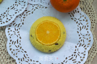 橙香蔓越莓碗糕的做法步骤：10