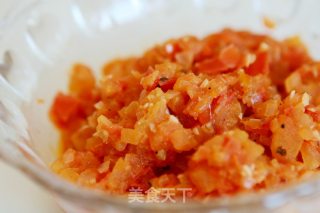 黑椒鸡丁什锦披萨（包括面饼、披萨酱超详细的图文制作过程）的做法步骤：15