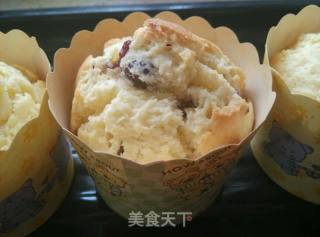 蔓越莓麦芬蛋糕的做法步骤：3