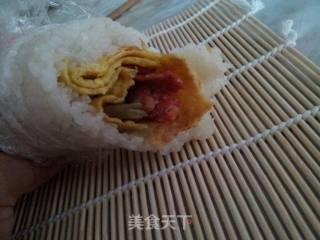 自制简易饭团的做法步骤：6