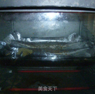 孜然秋刀鱼的做法步骤：9