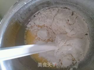 葱香肉松蛋糕的做法步骤：2