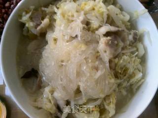 猪肉酸菜炖粉条的做法步骤：10