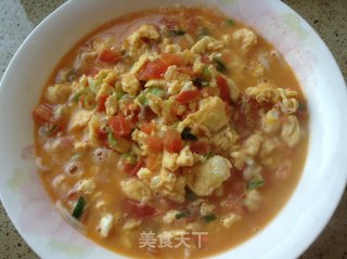 西红柿鸡蛋面（营养美味快手餐）的做法步骤：6