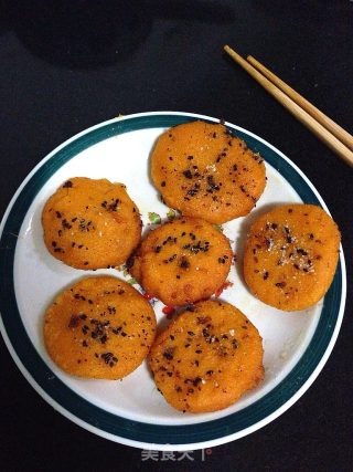 南瓜饼的做法步骤：4