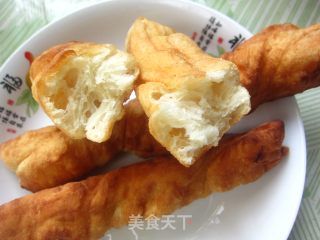 健康美味早餐—自制炸油条的做法步骤：11