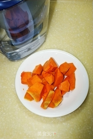 暖冬养胃—南瓜小米粥的做法步骤：2