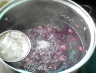 紫薯花生西米露的做法步骤：5