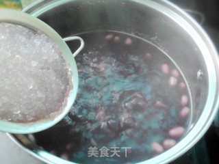 紫薯花生西米露的做法步骤：6