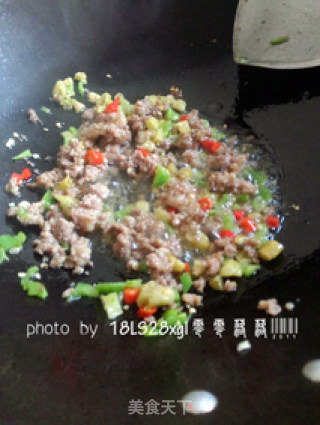 川菜版：芹菜肉末的做法步骤：7