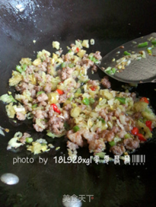 川菜版：芹菜肉末的做法步骤：8
