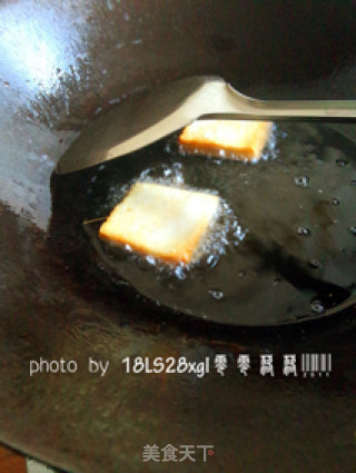 香辣锅塌豆腐的做法步骤：3